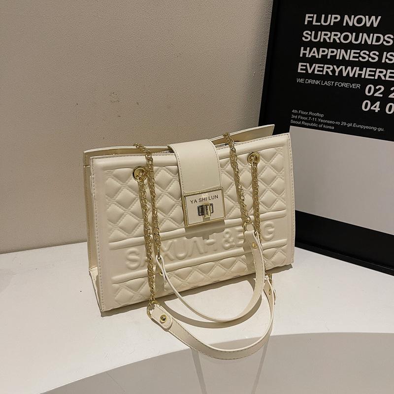 Fashion Large Capacity Bag Women's Chain Tote Bag Shoulder Bag