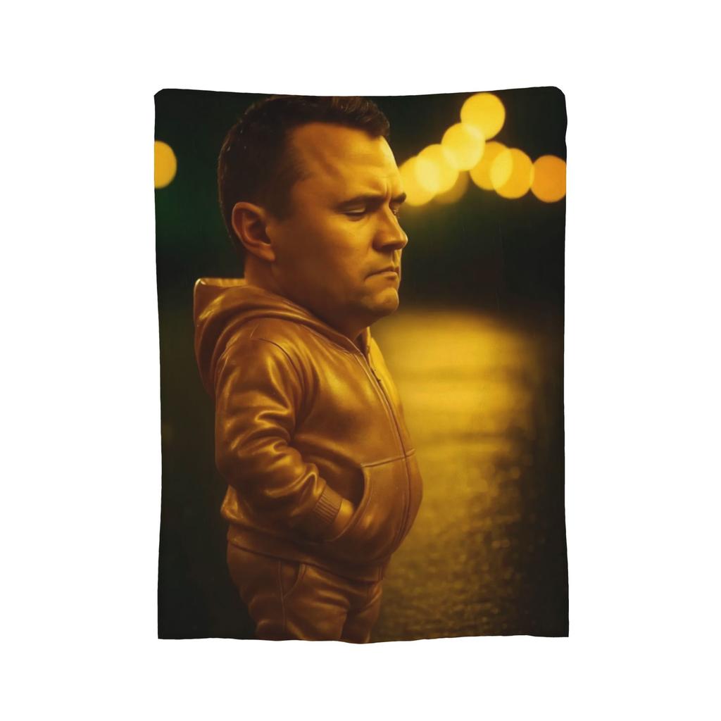 Mantas Charlie Kirk Coral Fleece Felpa Todas las Estaciones Manta Ligera Delgada Multifunción para Cama Oficina Ropa de Cama Mantas