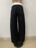 Vintage Faded Denim Loose Straight-Leg Ripped Jeans for Women - European & American Street Retro Style