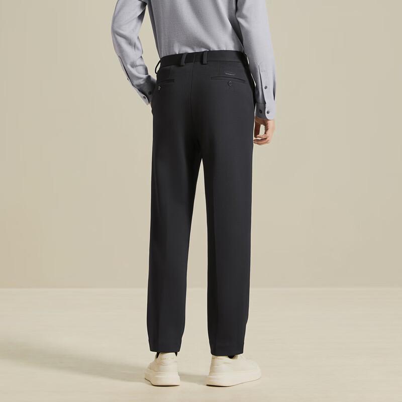 SEVEN Men's Far-Infrared Thermal Business Casual Trousers