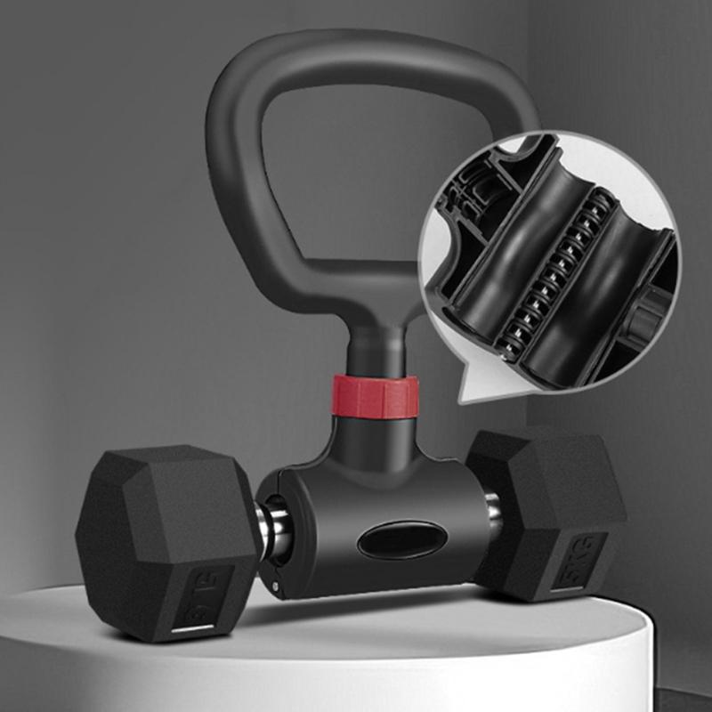 Tragbarer Kettlebell-Adapter Kettlebell-Griffaufsatz Hantel zu Kettlebell Konverter Fitnessgerät Langlebig