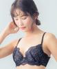 Bra Wing Lesiage Stylish straps that can be seen even under outerwear cup PB1000 KO C70 [Wing/Wacoal] two-way [1000 Series] 3/4 Women's