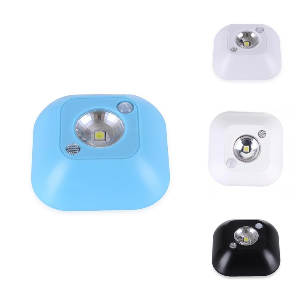 Motion Sensor Led Night Light Auto On Off Cabinet Hallway Home Decor Gift