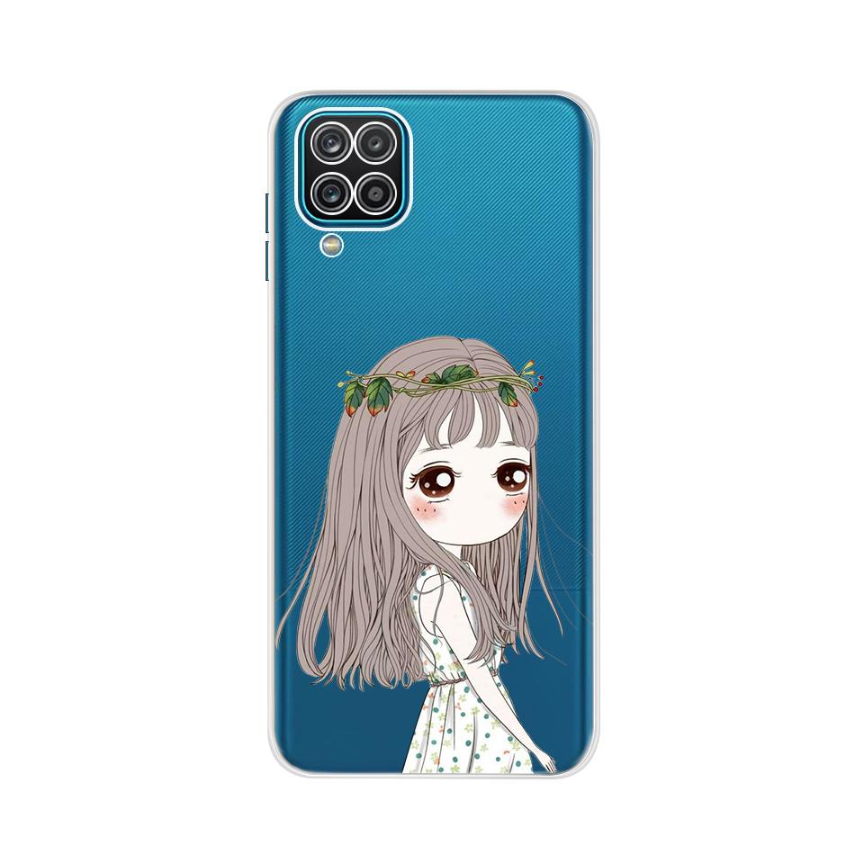 For Samsung A12 Case Soft Silicone Back Cover TPU Fundas For Samsung Galaxy A12 Phone Case For Samsung A 12 A12 2020 6.5" Cover