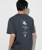 CAMEL WORK Wakeboard Short Sleeve T-Shirt (Charcoal)