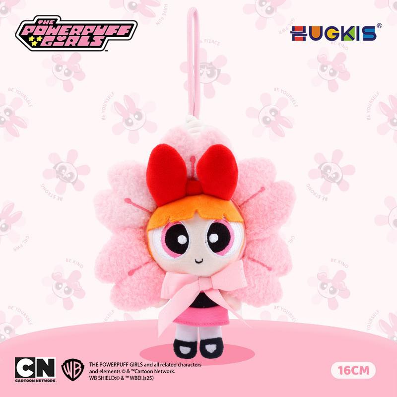 

The Powerpuff Girls Keychain Plush Toy With Flower Series For Collectors And Giftgiving розовый