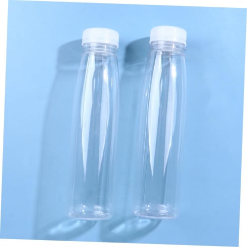JECOMPRIS 10-Piece Empty Storage Bottles, Juice Bottles, Clear Water Bottles, Empty Juice Containers, Travel Lotion Containers, Juice Mugs, Handmade M