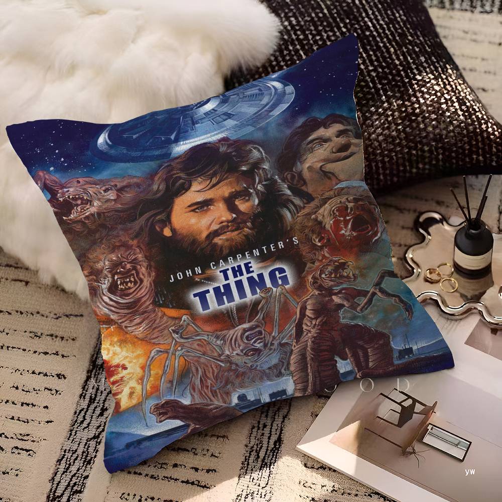 Classic Horror Movie The Thing Pillow Cover Sofa Cushion Cover Home Room Decoration Children Gift