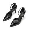 L-121 spring and summer new European and American pointed head fashion women's shoes punk style bag head thin heel fashion versatile high heels women