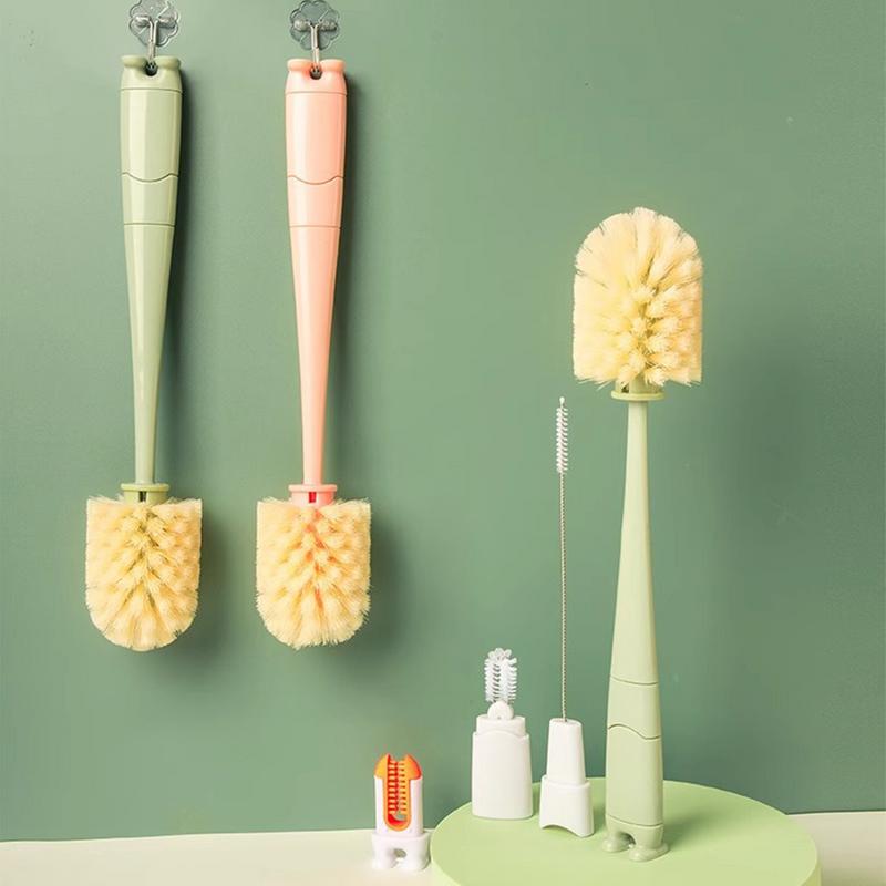Water Bottle Brush Long Handle Multi-Function Cleaning Brush Thick Nylon Material Cup Cleaning Tool For Sports Kettles Hot Water