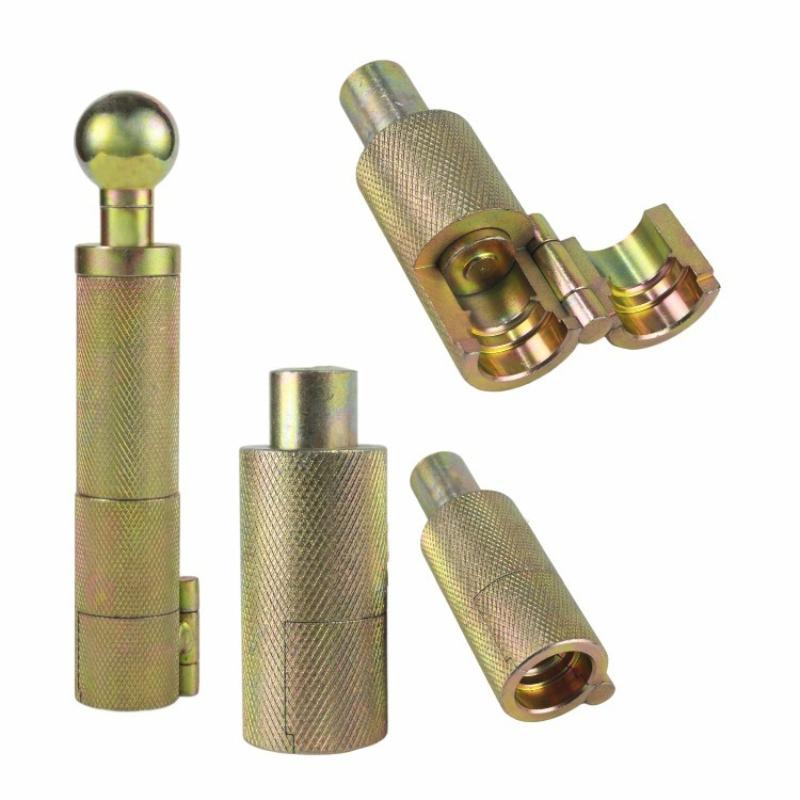 Wave Maker Stainless Steel Corrugated Pipe Integrated Hand Push Flat Mouthpiece Anti-slip 4-point Gas Pipe Tool