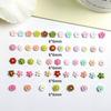 Hot Selling Multiple Colorful 6mm Small Flower Nail Art Decorations Resin Luminous Macaron Color Series Mixed Color Flowers