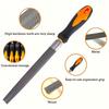 File Tool Set with Carry Case,Premium Grade T12 Drop Forged Alloy Steel, Precision Flat/Triangle/Half-round/Round Large Fi