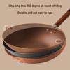 COOKER KING Uncoated Wrought Iron Stir-Fry Pan