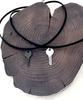 Glory_Arden [Unisex] 2-Color Key Choker Necklace / Ghmn-381