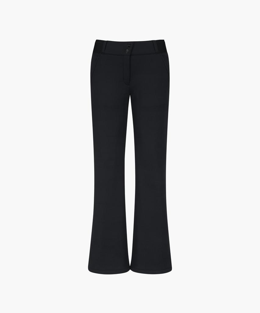 LECOQ GOLF Women'S Side Band Bonded Bootcut Pants _Blck Gq422Lpto1