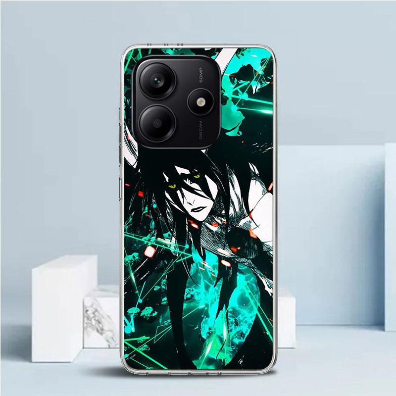 Bleach Ulquiorra Cifer 4 Phone Case For Xiaomi Redmi Note 15 14 14S 13 12S 12 Pro Plus 11S 11 11T 11E 10S 10 + Soft TPU Back Cov