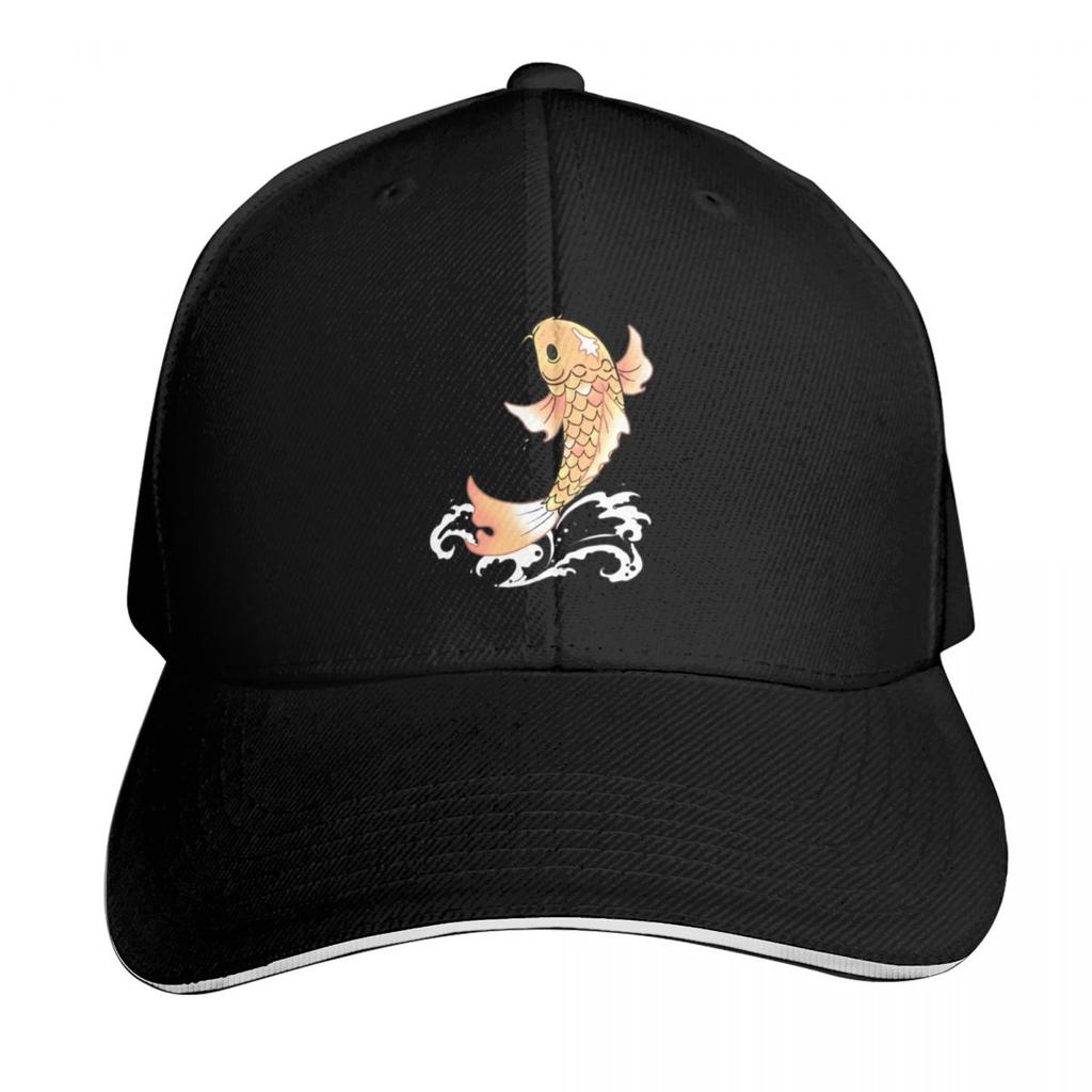 Koi Baseball Cap Hats for Unisex Hat Beach Sunhat Visor Girl Unisexs