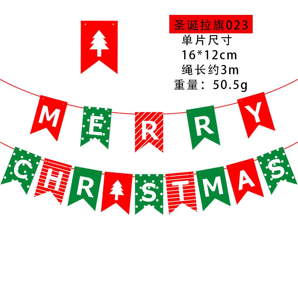 Christmas Banner Christmas Tree Ornaments Merry Christmas Decoration For Home Santa Claus Pendant Xmas Gifts New Year 2025 Gift