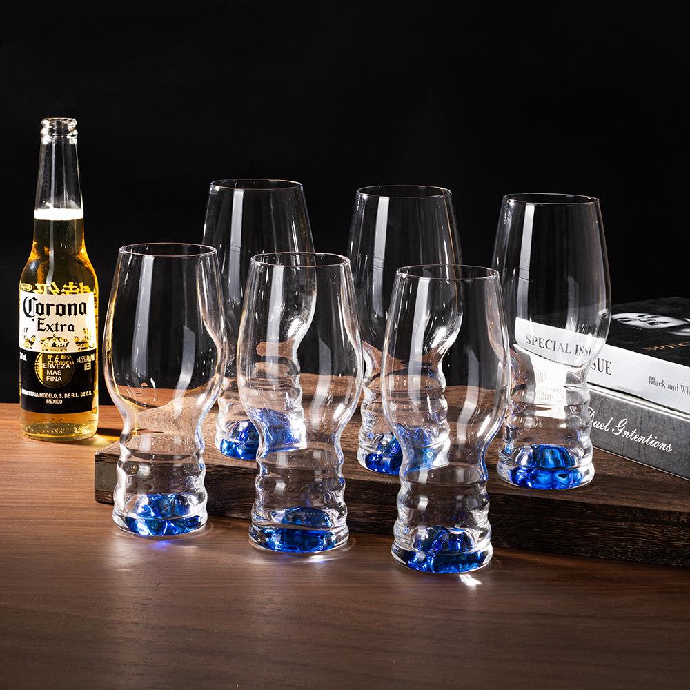 Creative Luxury Lead-Free Crystal Beer Mug Set - High-End Craft Glasses for Home and Entertaining
