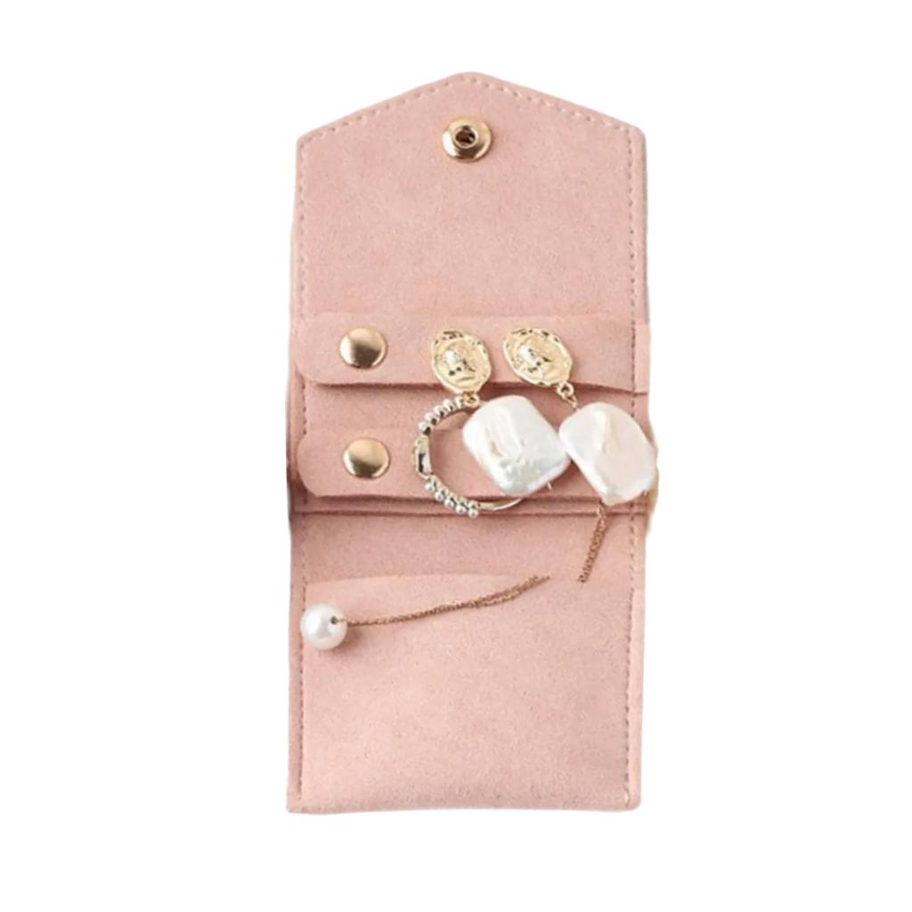 Elegant Small Jewelry Storage Bags Charming Jewelry Holder Pouches Earrings Container for Earrings and Necklaces