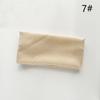 9003 SASAacc European and American Solid Color Knitted Hairband Elastic Sports Headband Hair Accessories Korean Style