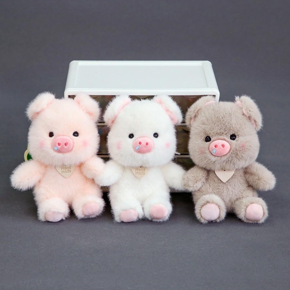 Cute Stuffed Pig Pendant Chubby Bag Hanging Bag Charm Plush Pig Keychain Bag Key Decoration