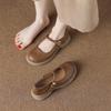 711-1 Super soft and versatile not tired feet single shoes 2025 new shallow mouth shoes soft sole Mary Jane small leather shoes