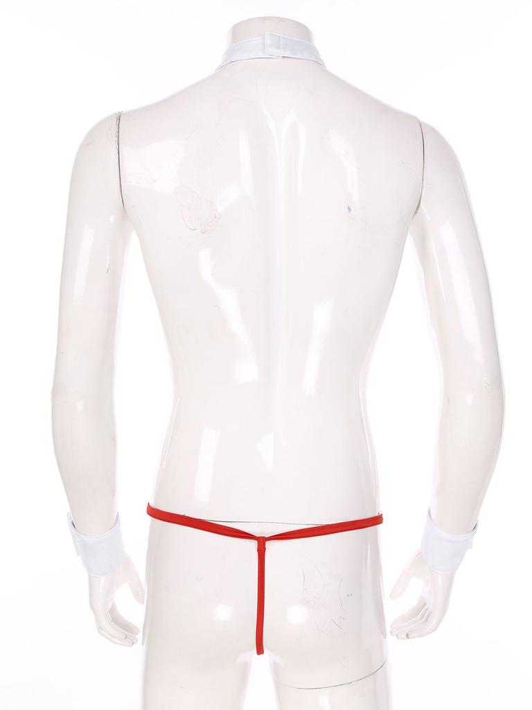 Pánský číšnický smokingový kostým Kostým pro hraní rolí Pánské spodní prádlo pro kostýmy Cosplay párty