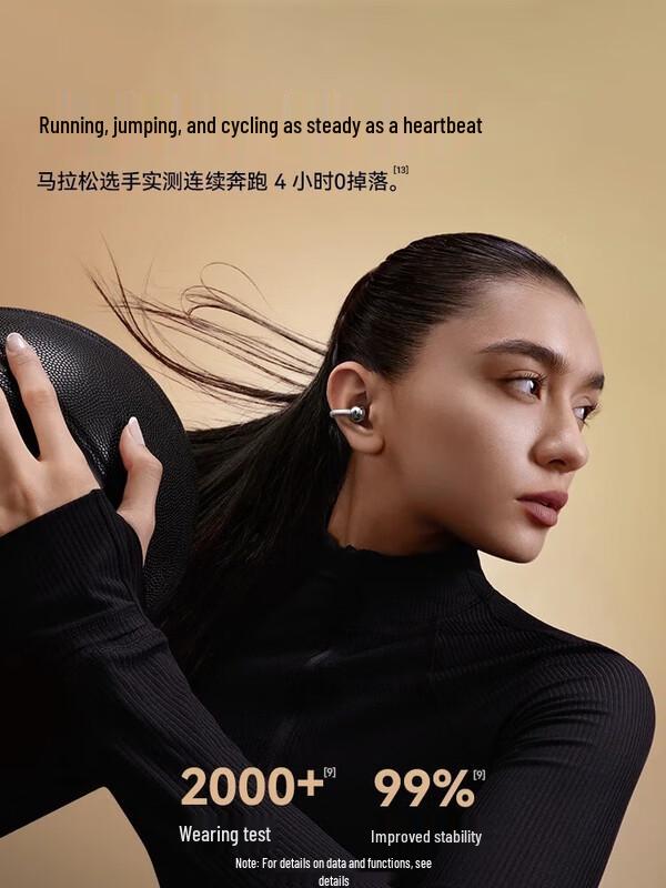 SANAG S6S Pro Open-Ear Clip-On Bluetooth Sports Earbuds