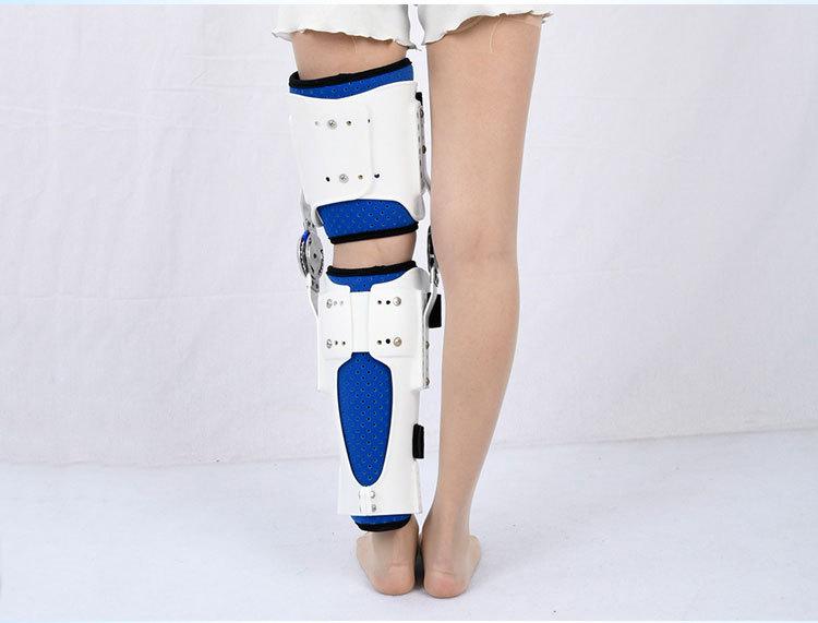 Plastknä- och fotledsstöd med ledstöd
