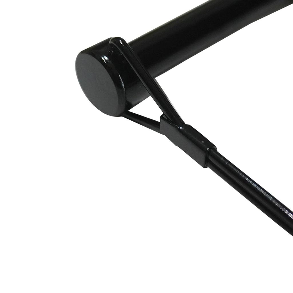 2 Pack 3/8 X 2-3/4 Trailer Hitch Pin Heavy-Duty Black Zinc Steel Hitch Lock Pin With Secure Clip Coupler Locking Pin For Towing Truck Tractor PTO