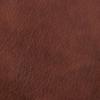 Dining Chairs with Casters 2 pcs Glossy Brown Faux Leather