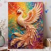 DIY Pearl Art Painting Majestic Peacock Handmade Craft Modern Wall Decor Leisure Relax Activity Nice Gift for Novice Art Practitioners Home