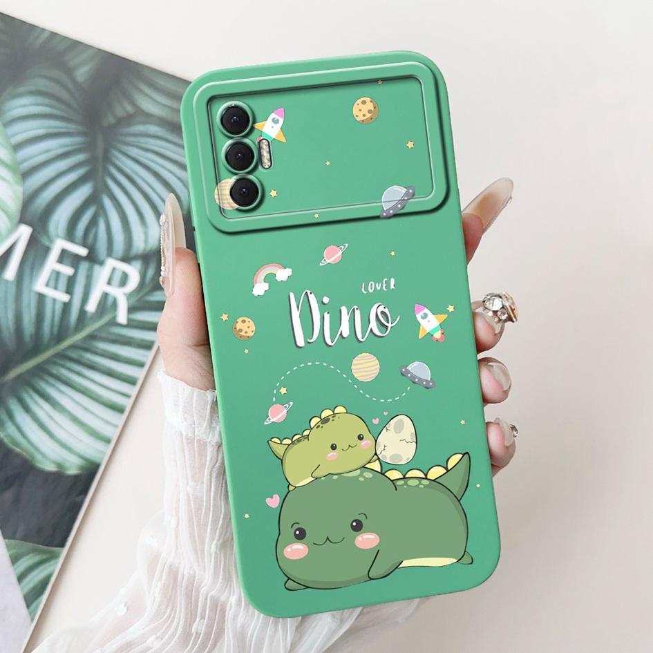 6.6" For Tecno Spark 8P 2021 Case Lovely Panda Cartoon Camera Protection Soft Matte Cover For Tecno Spark8P 8 P KG7H KG7n Bumper