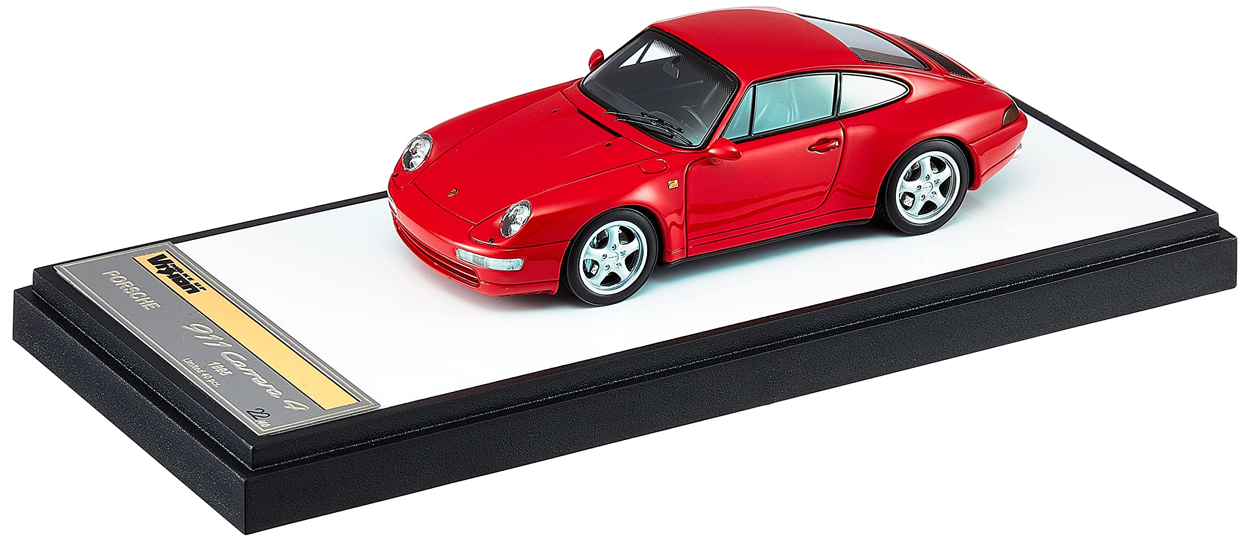 

VISION Scale Porsche 911 Carrera 4 1995 Guards Red Finished Model 1/43 (993)