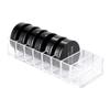 Korean Style Desktop Cosmetic Organizer with 8 Transparent Storage Grids