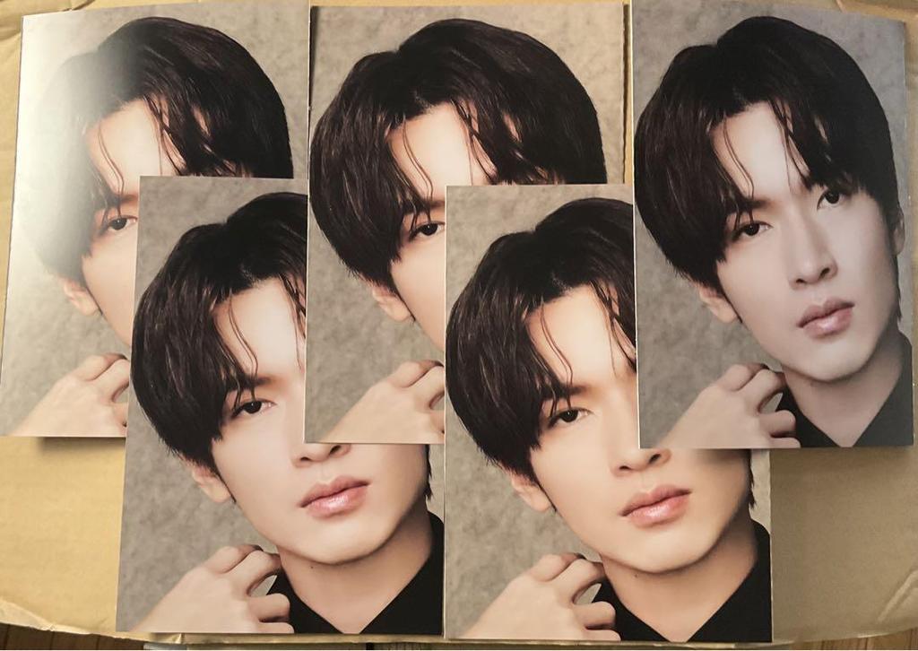 [USED] 5 Face Cards Ren Meguro Tatsuya Fukazawa Snow Man / THE BEST