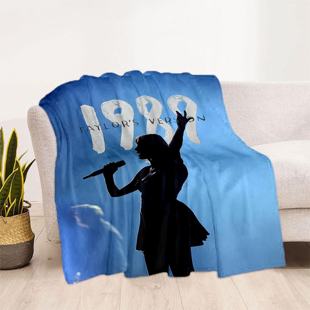 Angel In Purple Gown Flannel Blanket-Soft and Suitable for Sofas,Beds,Offices,Travel,All Seasons,Great Gift for Holidays and Birthdays.