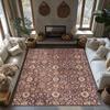Vintage Persian Area Rug Traditional Oriental Carpet Bohemian Home Decor Non Slip Floor Mat Turkish Design Living Room Decor Dur