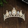 Rhinestone Baroque Pageant Crown Multicolor Queen Princess Tiara Bridal Crown  Birthday Party
