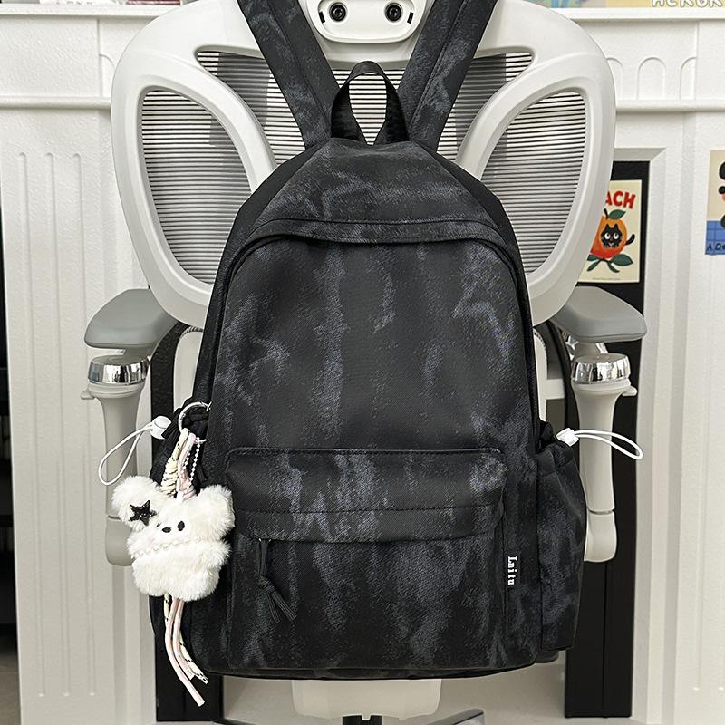 Schoolbag1011 New Star Large Capacity Middle School Student Female Tie-Dyeing Casual Backpack Female Backpack Teen School Bag