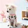 Thickened Christmas Pet Clothes Elk Pattern Dog Winter Sweater Plush Dog Vest  For Small Medium Dog