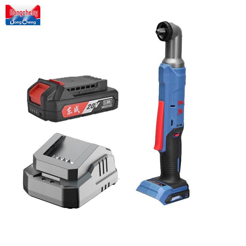 Dongcheng 20V Brushless Cordless Right Angle Impact Ratchet Wrench CN plug (adapter included)