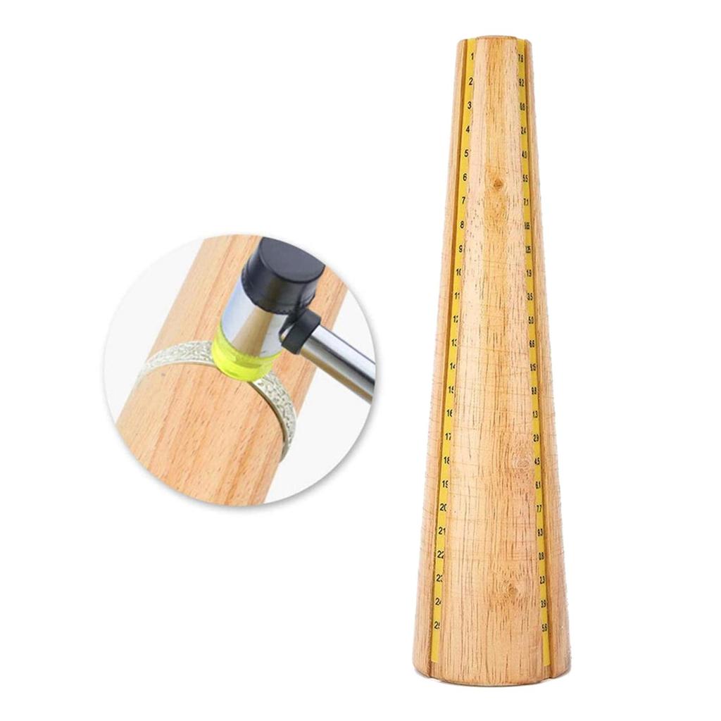 Wood Bracelet Sizing Bangle Mandrel Adjuster Jewellery Making Tools Sturdy for Jewelry