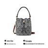 Tory Burch T Monogram Jacquard Drawstring Bucket Bag