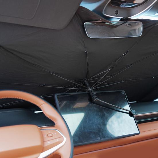 Car Windshield Sunshade Umbrella UV Rays Sun Protection Heat Blocking Foldable Universal SUV Truck Automotive Front Window Sun Visor Protector Cover