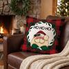 Soft Christmas Pillow Cover Santa Claus Xmas Tree Pillowslip Throw Cushion Case  Winter Decor