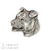 American Staffordshire Terrier, Amstaff - Dog Brooch In a Gift Box, Elegant Pin, Lapel Pin for Art-Dog Brand Jacket