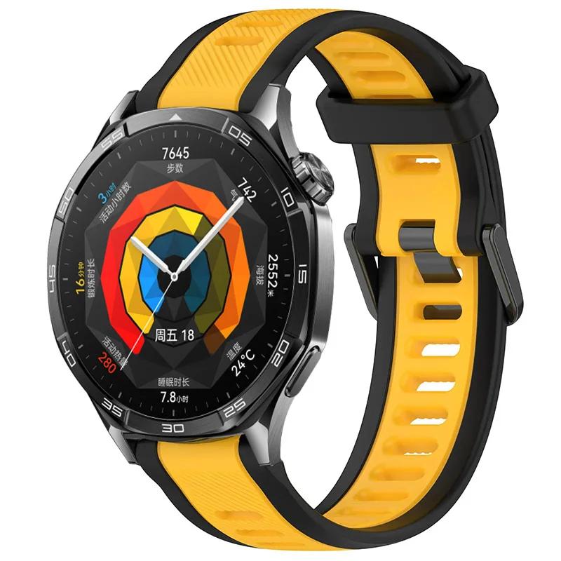 22mm 20mm 18mm Silicone Strap For Huawei Watch GT5/4/3/2 Pro Sports Bracelet Huawei Watch 5 46mm Xiaomi Watch S4 S3 S2 Wristband